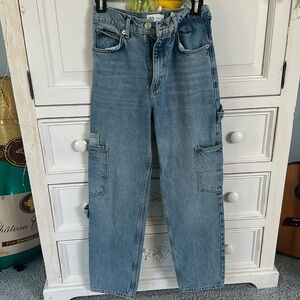Zara Cargo Jeans